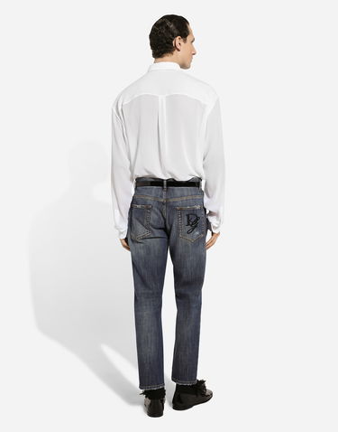 Košeľa Dolce & Gabbana Silk Shirt Biela | G5MG9TFU1ARW0800, 2