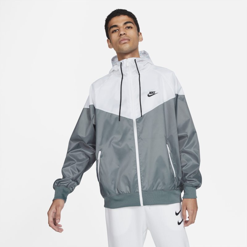 Vetrovka Nike Sportswear Windrunner Hooded Jacket Šedá | DA0001-084, 0