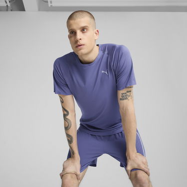 Tričko Puma CLOUDSPUN Men's Running T-Shirt Fialová | 526629_46, 0