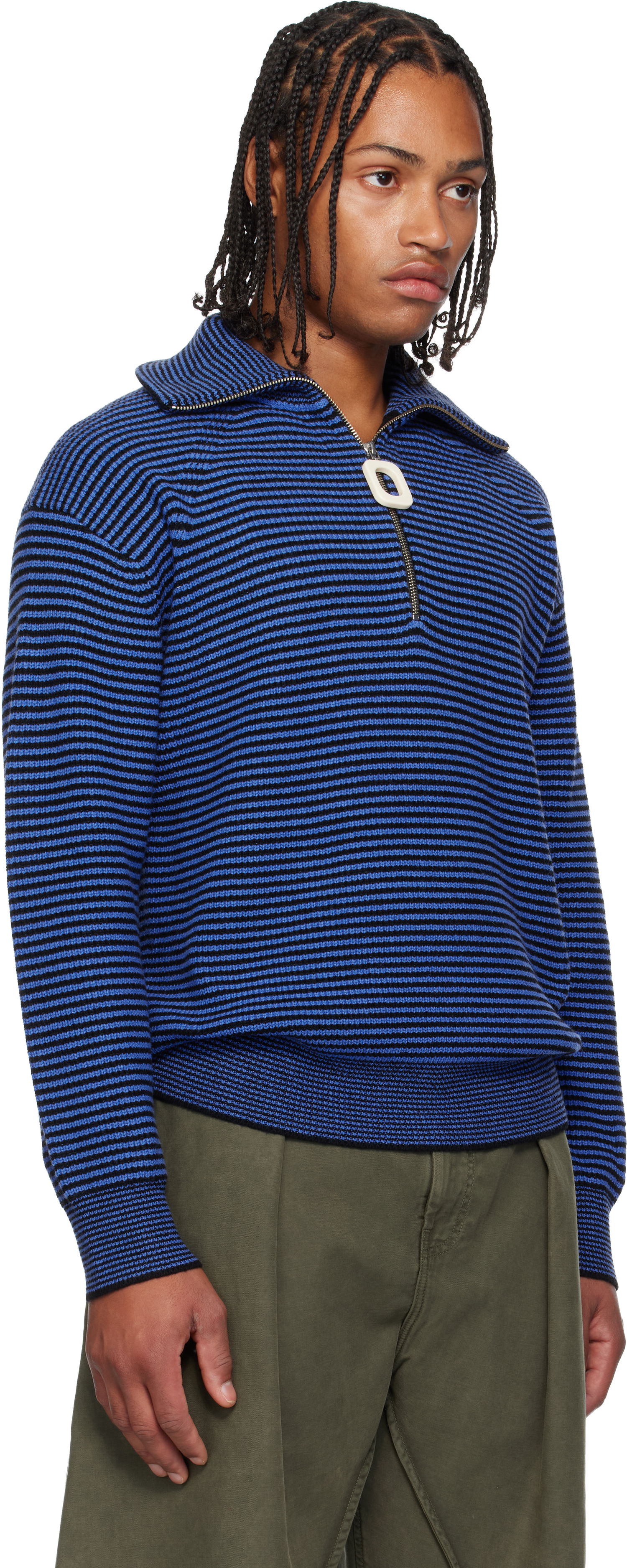 Sveter JW Anderson JW Anderson Half Zip Sweater Rôznofarebný | KW1285-YN0408, 1
