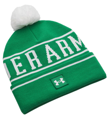 Kulicha Under Armour Halftime Pom Beanie Zelené | 1386634-305, 0
