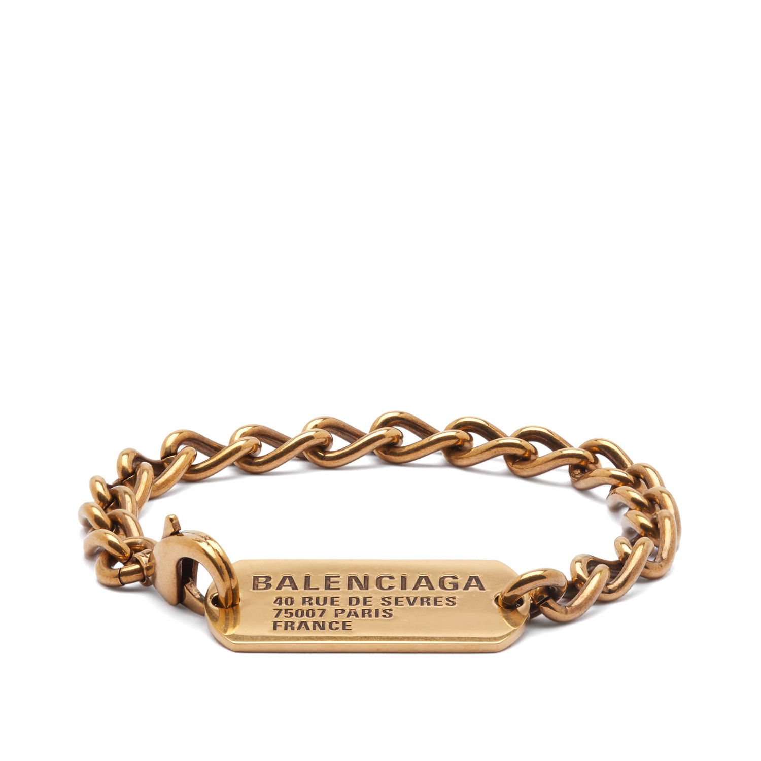 Náramok Balenciaga Tags Bracelet Metalická | 748071-TZ99J-0604, 0