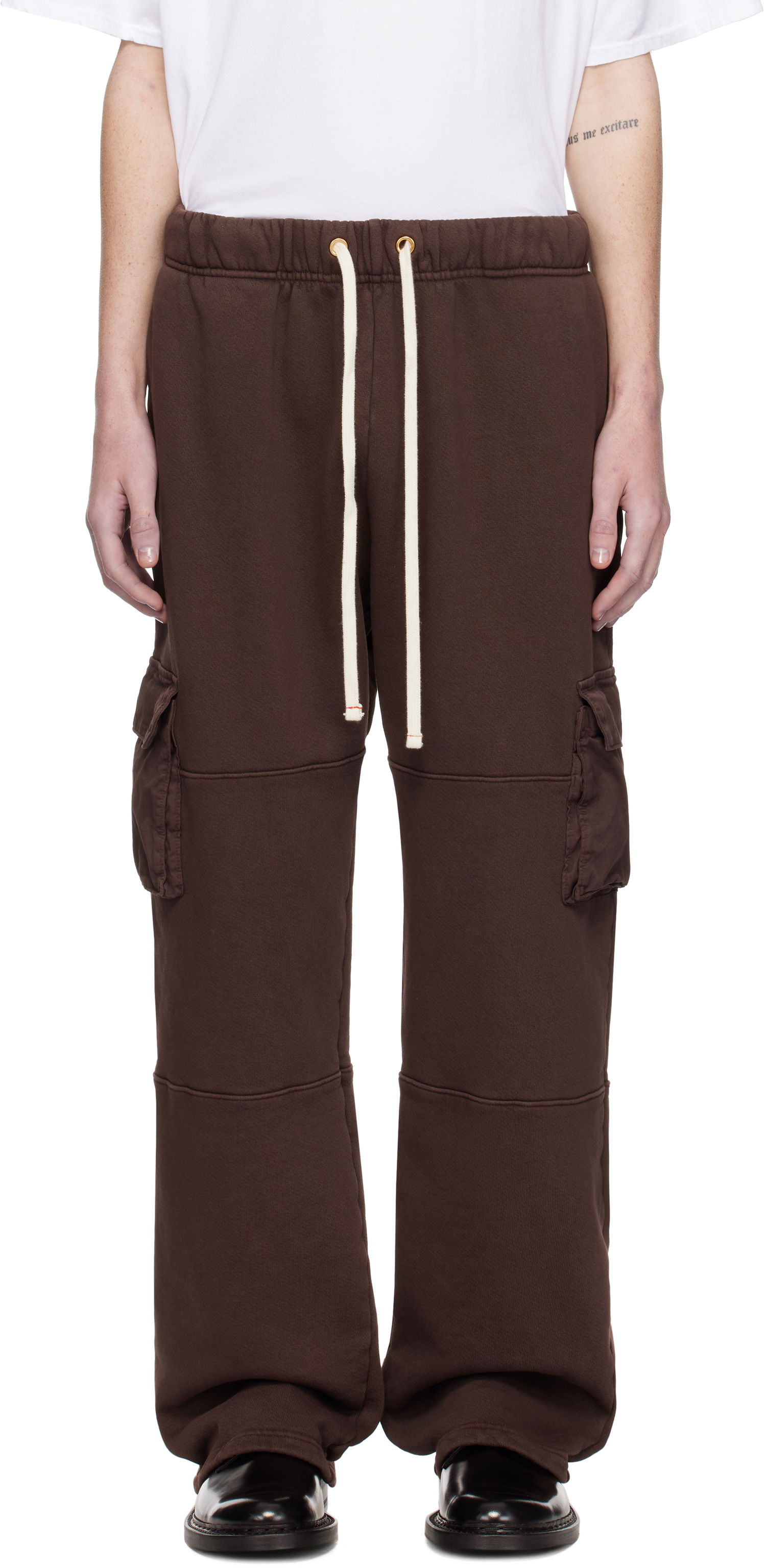 Tepláky LES TIEN Heavyweight Cargo Pants Hnedá | CF-3045-PD, 0