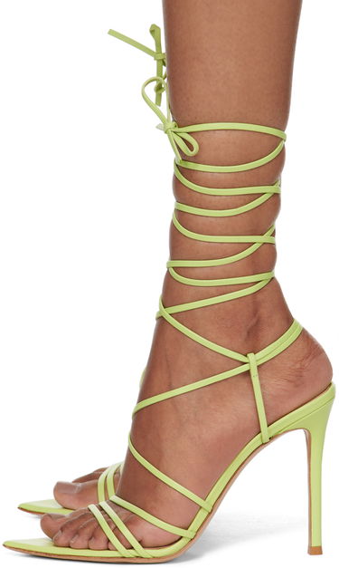 Doplnky Gianvito Rossi Gianvito Rossi Wrap Tie-Up Heels Zelené | G32323.15RIC.NAP, 2