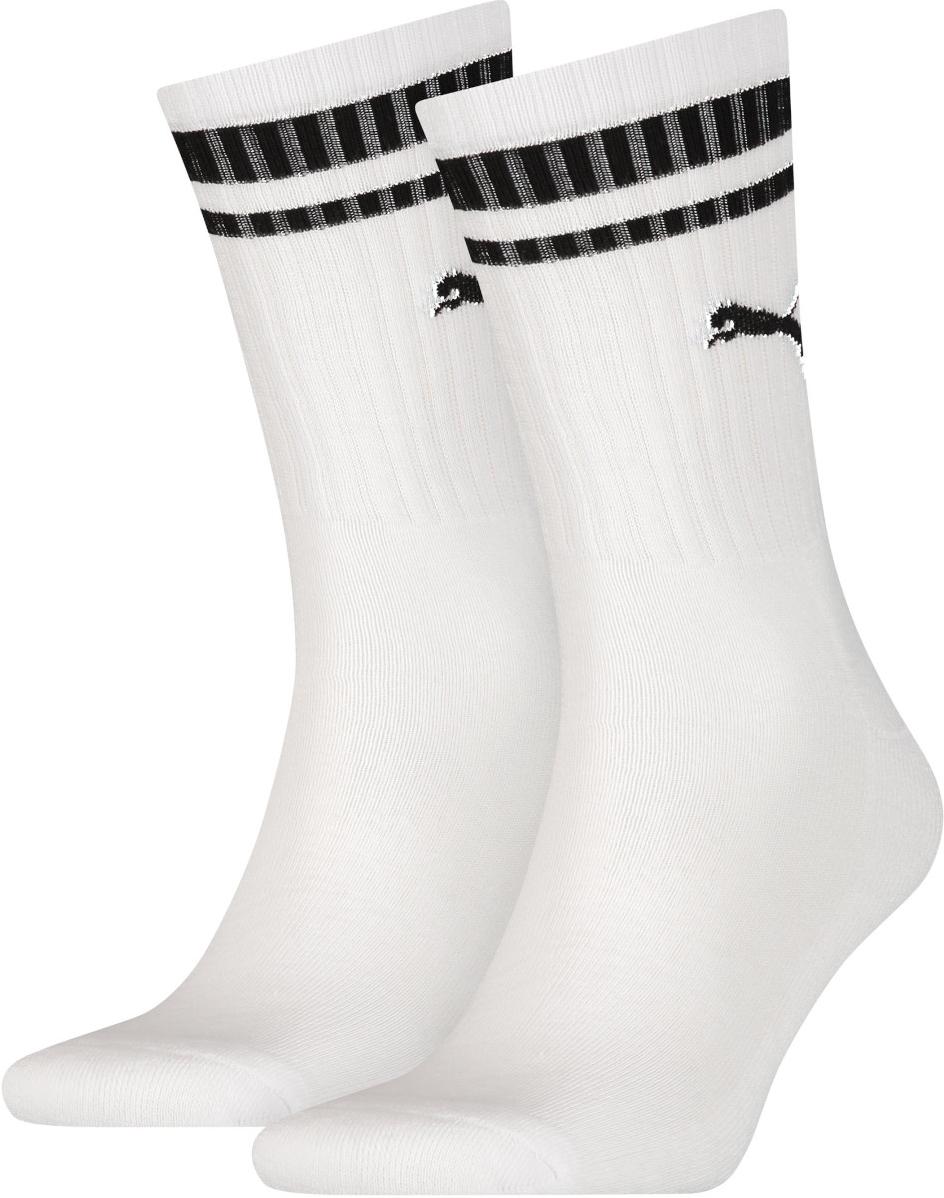 Ponožky Puma Puma Crew Heritage Stripe Socks Biela | 100000950-002, 0