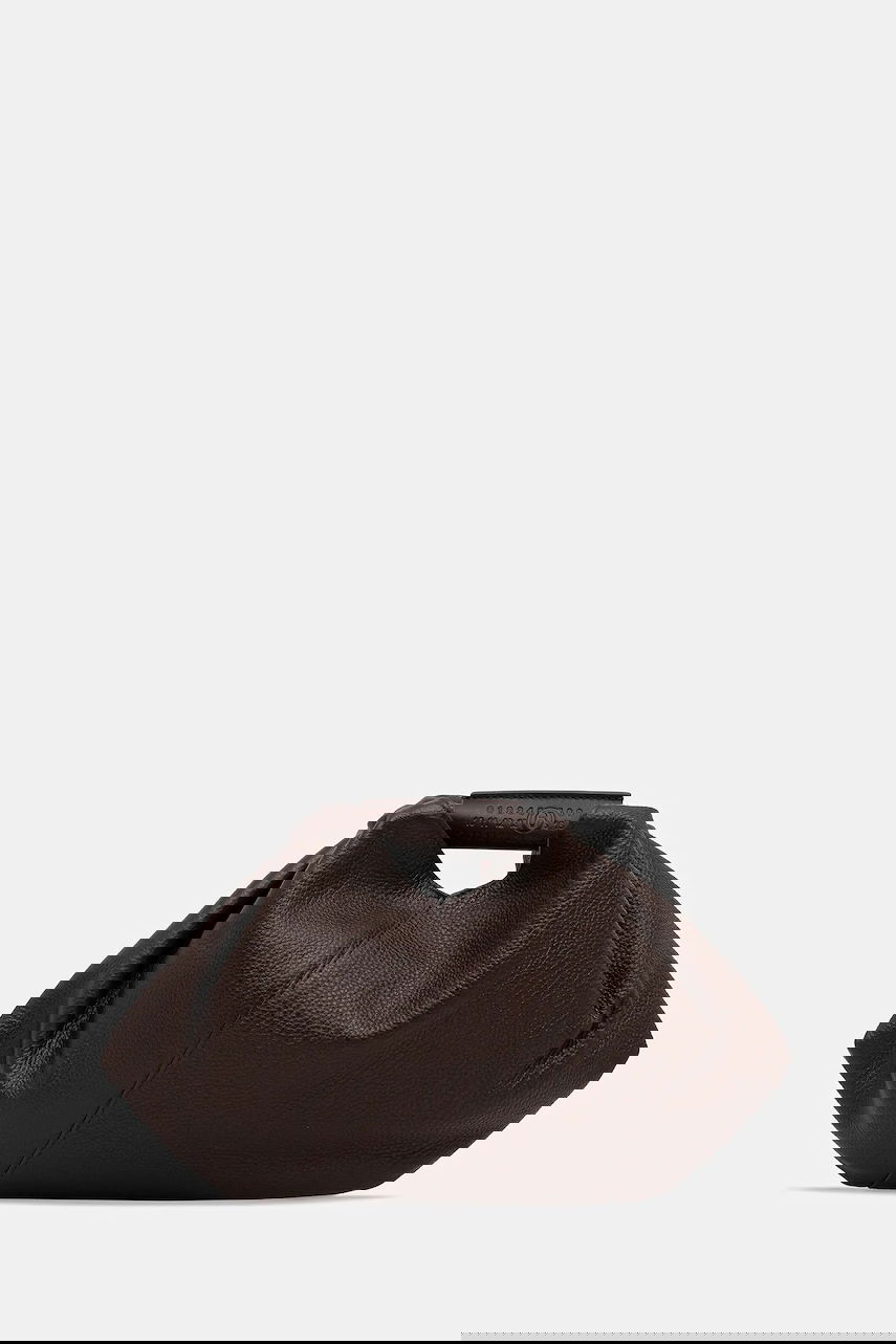 Kabelka Maison Margiela MM6 Maison Margiela Leather Clutch Hnedá | SB5WD0029.P7255.T2625, 0