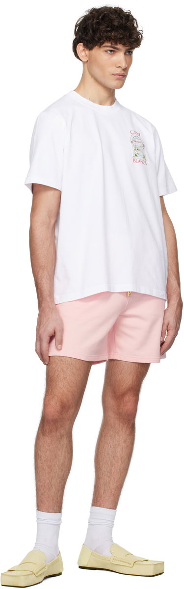 Tričko Casablanca 'Le Passage' Print T-Shirt Biela | U-MPS25-JTS-001-07, 3