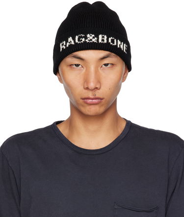Kulicha rag & bone Rag & Bone Margo Beanie Čierna | WJK22HS000BV00, 0
