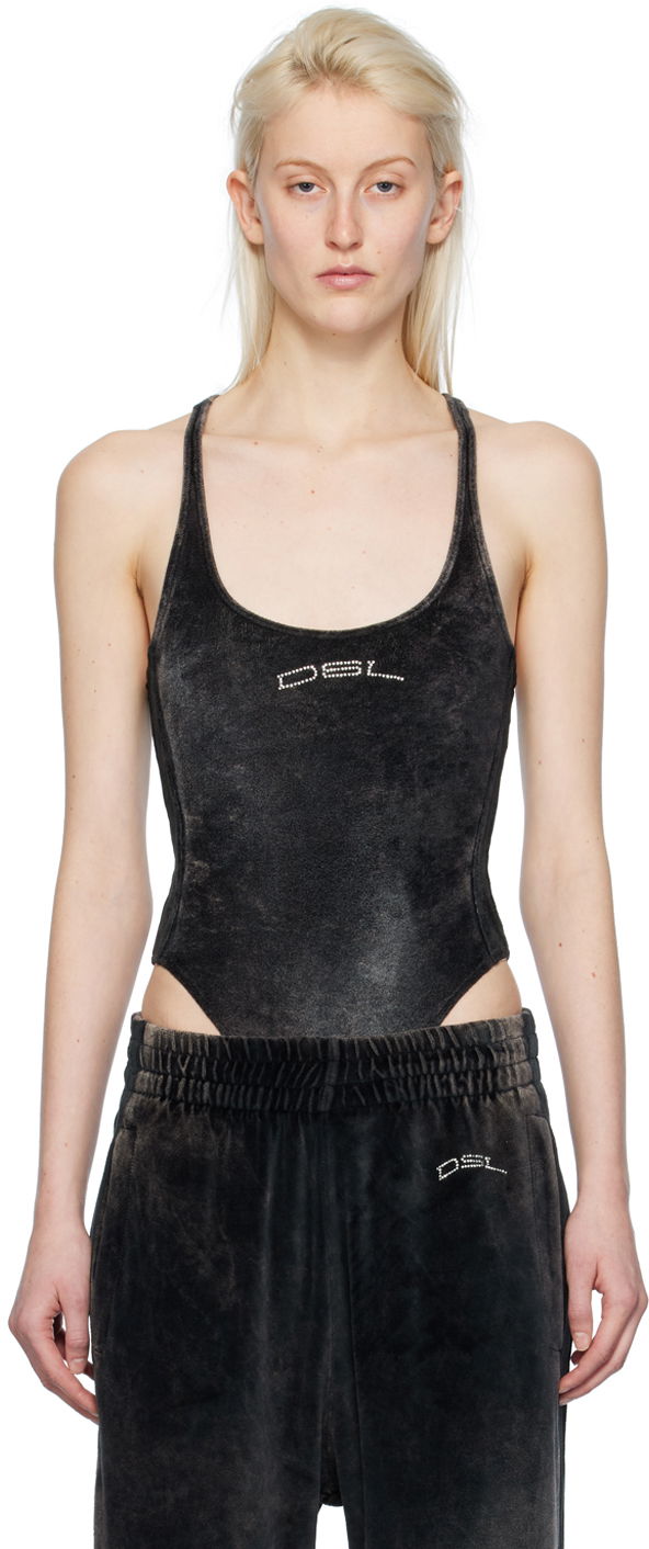 Tielko Diesel T-Vately Bodysuit Čierna | A12137 0KKAL