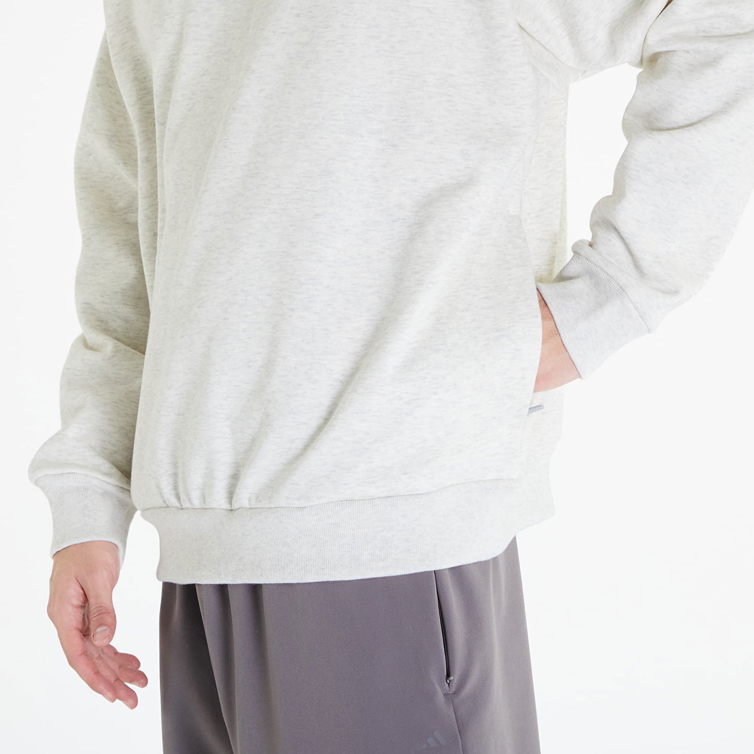 Mikina adidas Originals Basketball Crewneck Sweatshirt UNISEX Biela | IX1965, 1