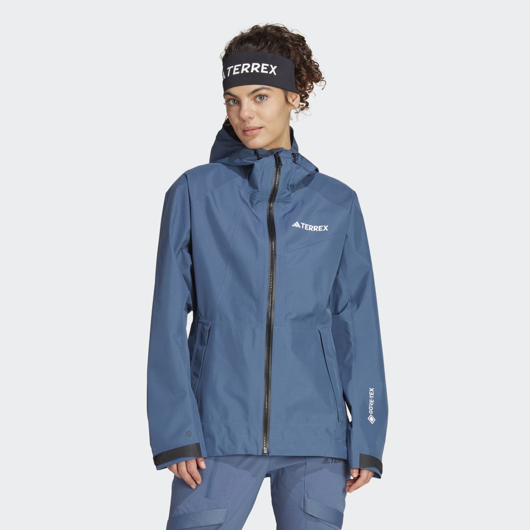 Vetrovka adidas Performance Terrex Xperior GORE-TEX Paclite Rain Jacket Navy | HZ4259, 0