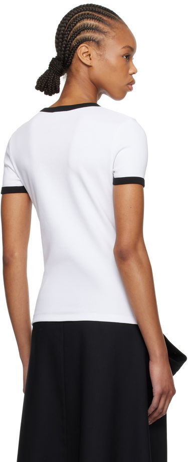 Tričko KENZO Kenzo Paris 'Boke Flower 2.0' Embroidered Rib T-Shirt Biela | FF52TS1564SJ, 2