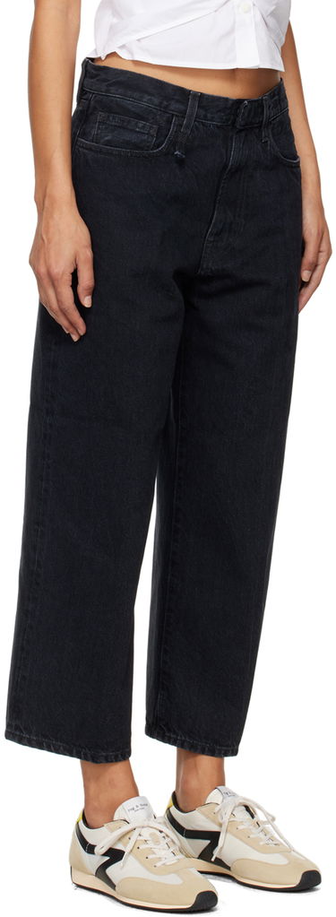 Nohavice R13 R13 D'Arcy Ankled Jeans Čierna | R13WD049 D184A, 1