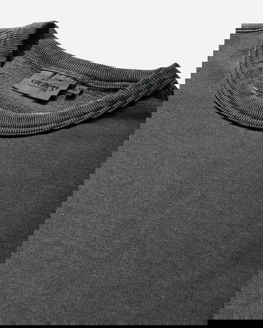 Mikina Carhartt WIP Torion Washed Crewneck Sweatshirt with Kangaroo Pocket Šedá | I036054.89B7, 3