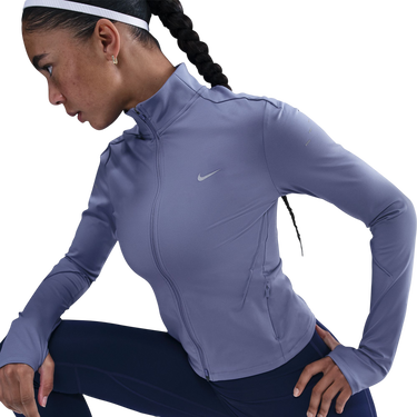 Bunda Nike Swift Full-Zip Running Top Fialová | ib1998-499, 2