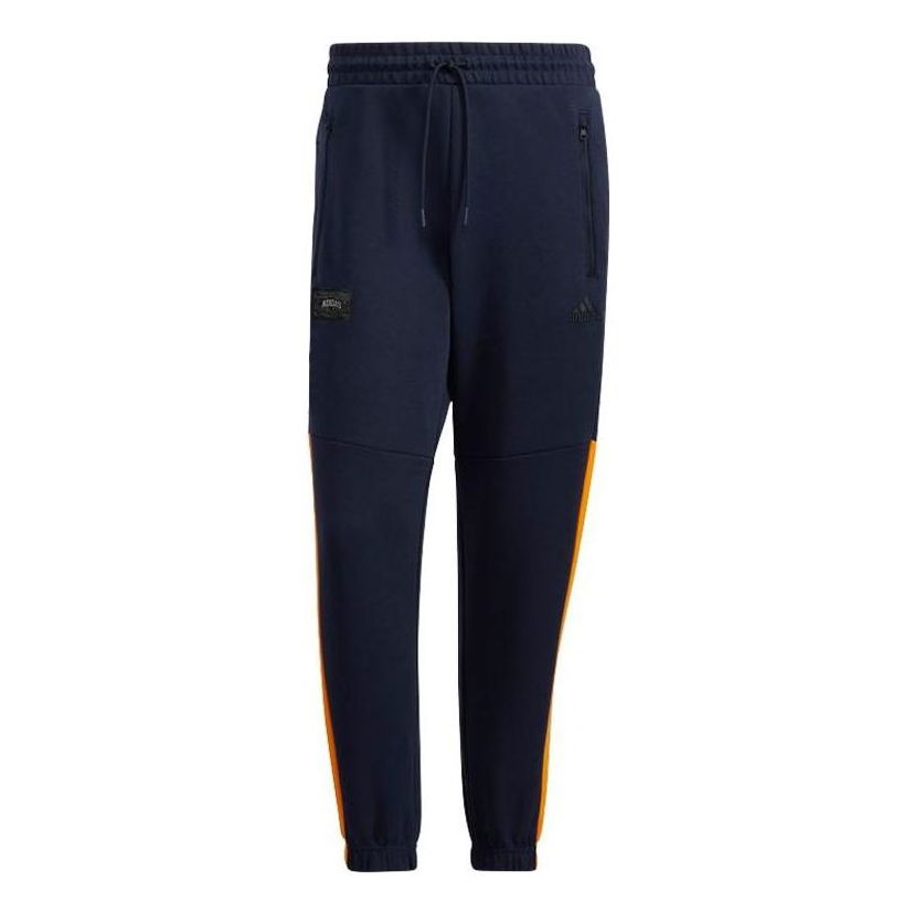 Tepláky adidas Originals Printing Stripe Drawstring Joggers Modrá | HE7463