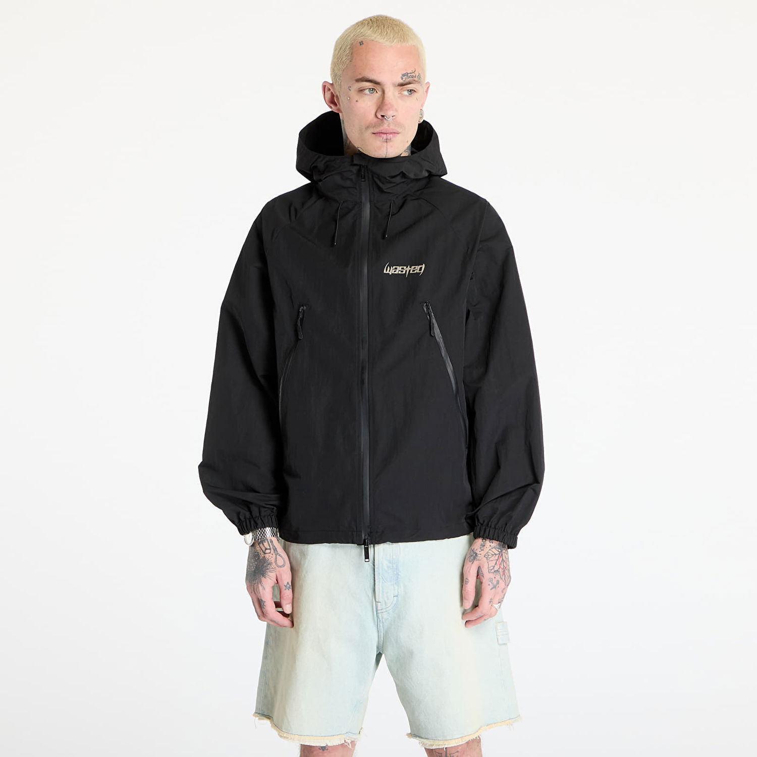 Vetrovka Wasted Paris Wasted Paris M Blade Windbreaker Čierna | WP_000271, 0