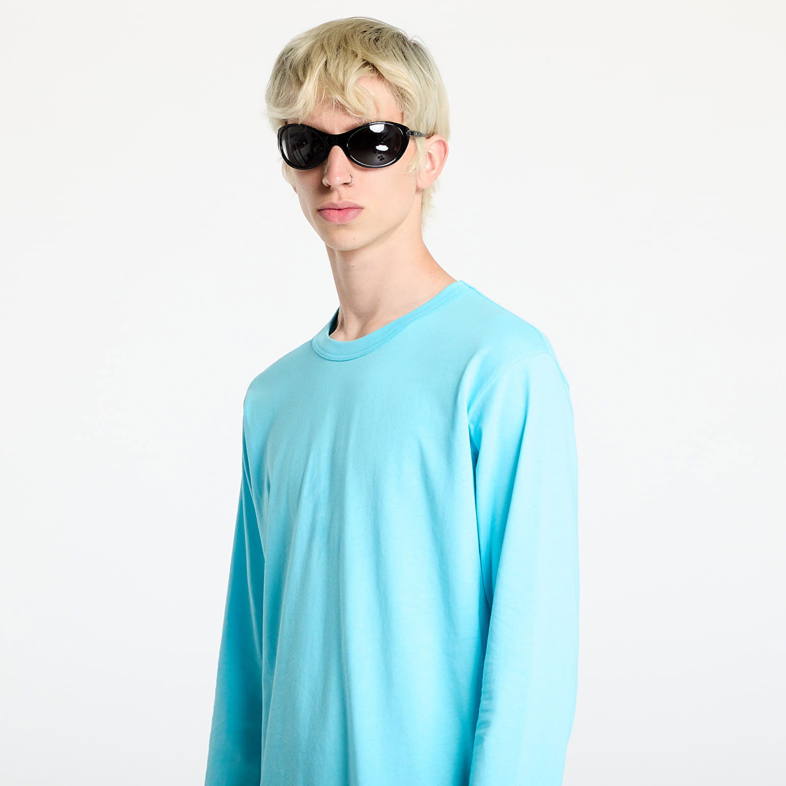 SHIRT Knit T-Shirt Blue