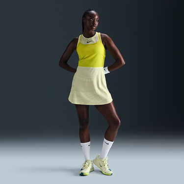 Šaty Nike NikeCourt Slam Dri-FIT Tennis Dress Žltá | FZ6463-331, 3