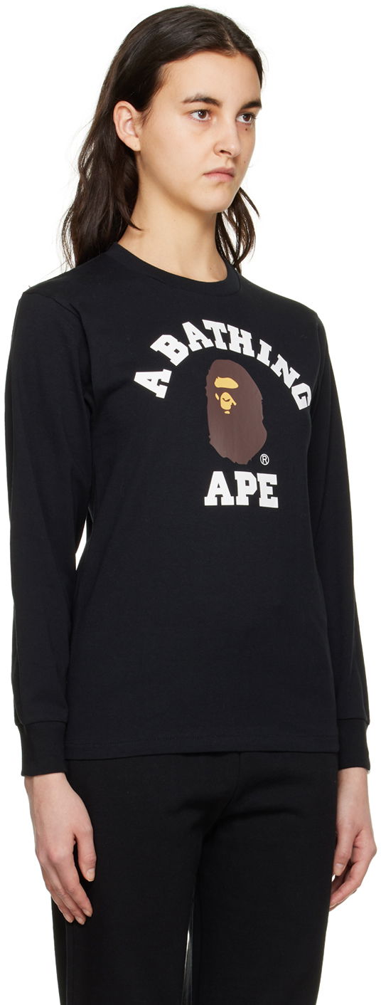 Tričko BAPE College T-Shirt Biela | 001LTI801011M, 1