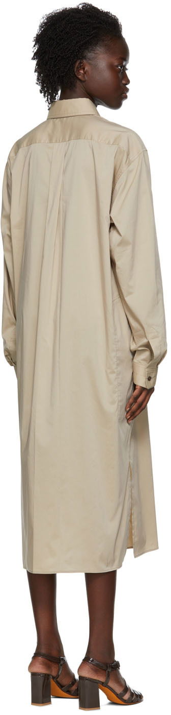 Šaty LEMAIRE Maxi Cotton Dress Béžová | X 221 SH186 LF724, 2