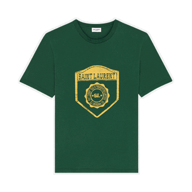 Tričko Saint Laurent T-Shirt Zelené | 686609 Y36RO 3842, 0