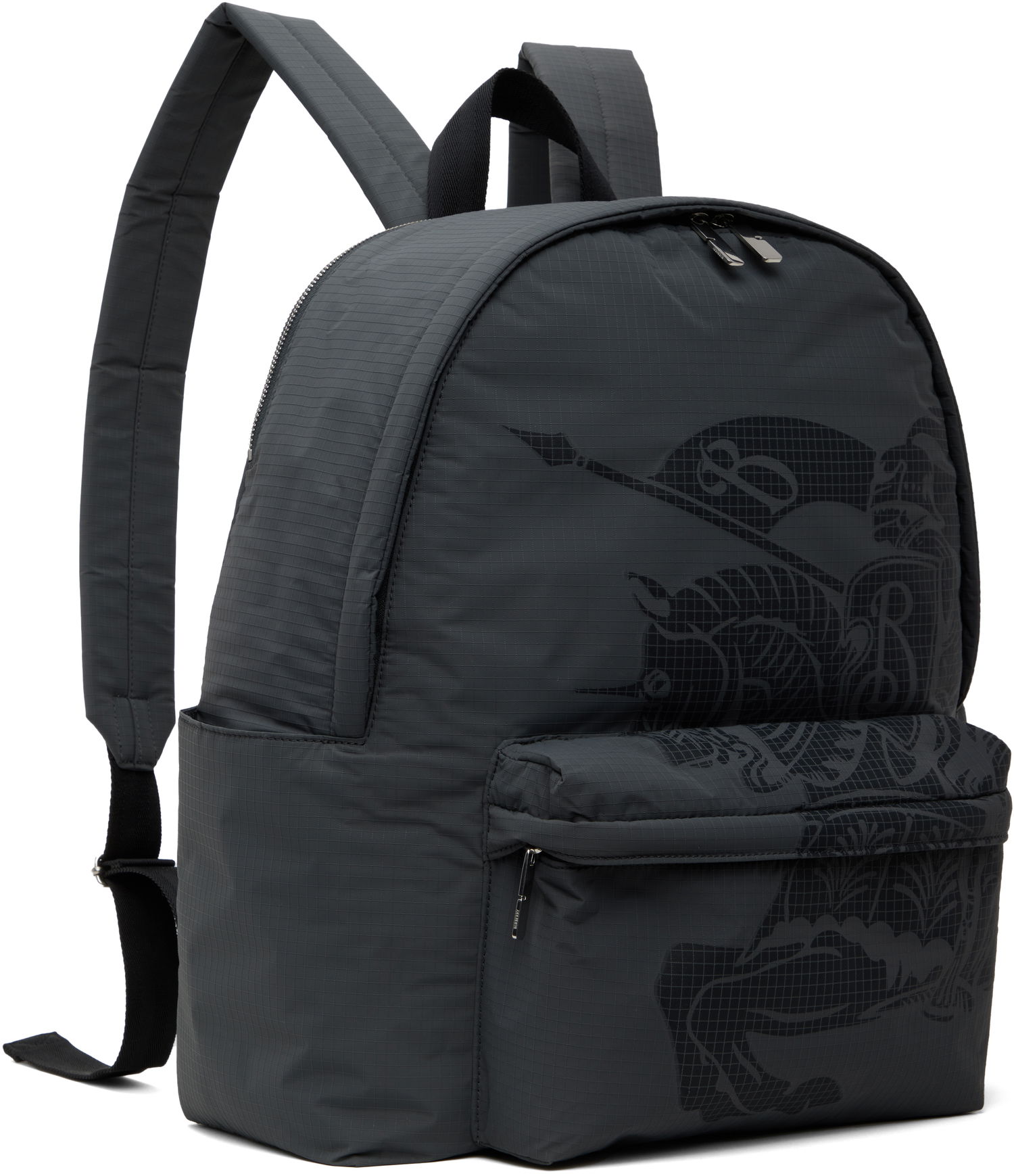 Batoh Burberry Burberry Windbreaker Equestrian Knight Backpack Čierna | 8106184, 1