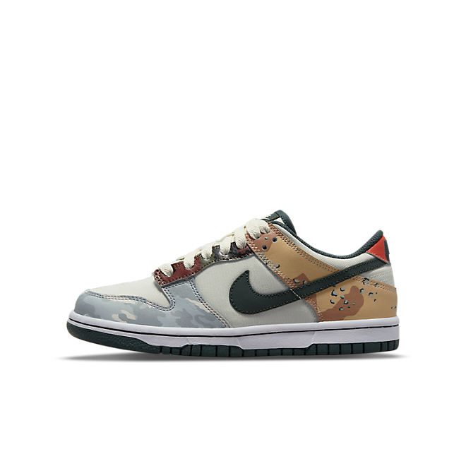 Tenisky a topánky Nike Dunk Low SE "Sail Multi-Camo" GS Rôznofarebný | DB1909-100, 0