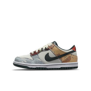 Tenisky a topánky Nike Dunk Low SE "Sail Multi-Camo" GS Rôznofarebný | DB1909-100, 0