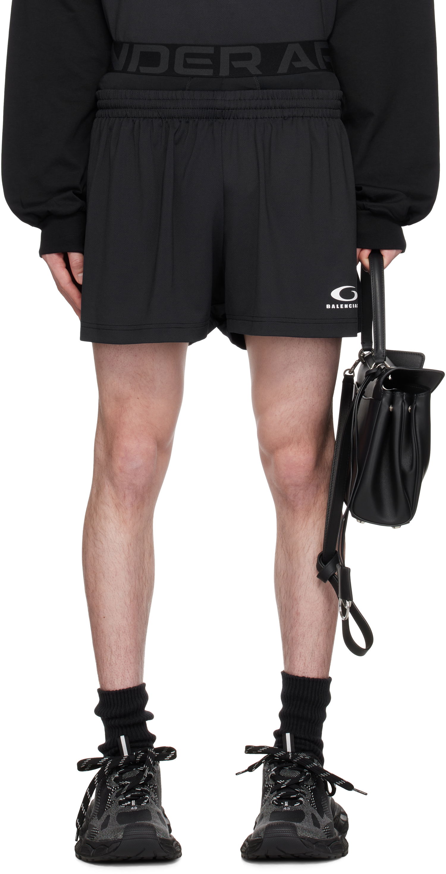Šortky Balenciaga Under Armour Edition Running Shorts Čierna | 815709TRVY1, 0