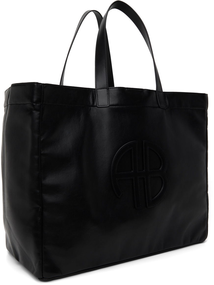Tote bag Anine Bing Large Leather Tote Bag Čierna | A-13-2148-005, 1