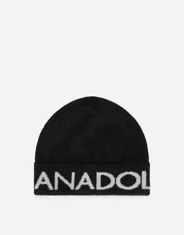 Kulicha Dolce & Gabbana Dolce & Gabbana Wool Knit Hat With Jacquard Logo Čierna | LBKHA2JCVM6N0000, 1
