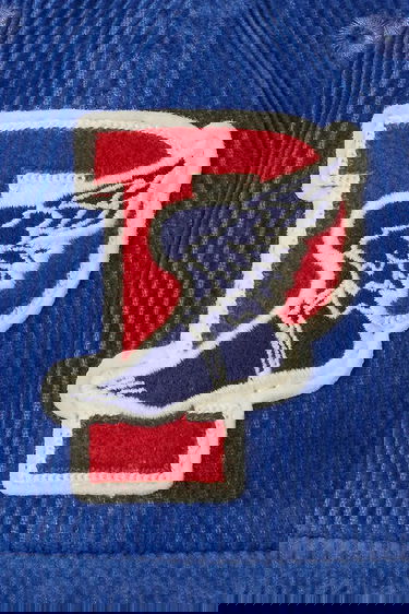 Šiltovka Polo by Ralph Lauren Corduroy Baseball Cap with Winged P Logo Appliqué Modrá | 710963786, 2