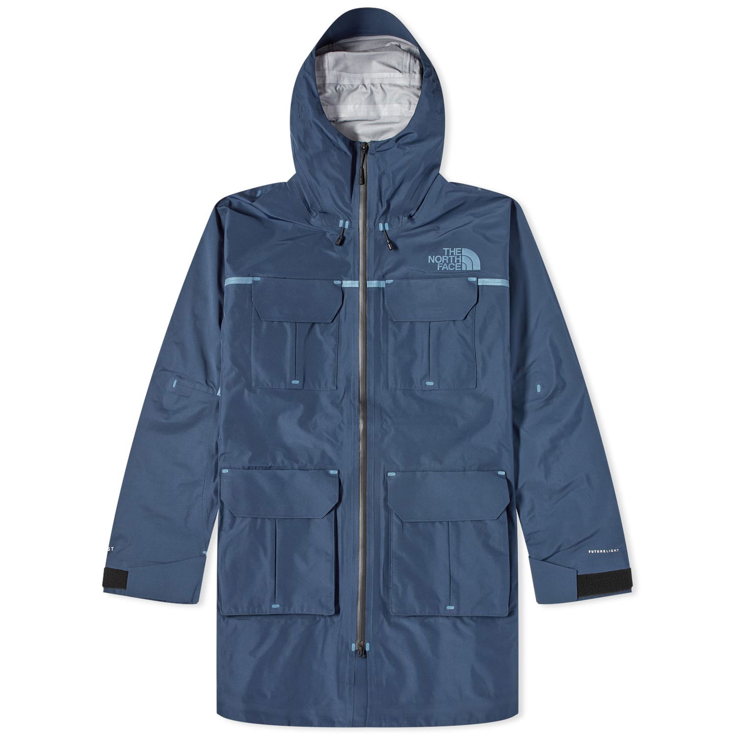 Kabáty The North Face Men's Remastered Futurelight Mountain Parka Summit Navy/Silver Navy | NF0A832QO6Q, 0
