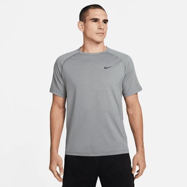 Tričko Nike Ready Dri-FIT Fitness Top Šedá | DV9815-084, 0