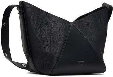 Taška cez rameno Max Mara Max Mara Small Leather Shoulder Bag Čierna | 2424516041600, 1
