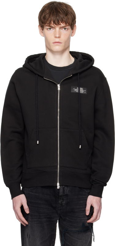 Mikina AMIRI AMIRI 'Amiri Spirit' Zip Hoodie Čierna | AMJYHD1118, 0