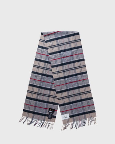 Šál Barbour Yaxley Tartan Scarf Šedá | USC0324TN31, 0