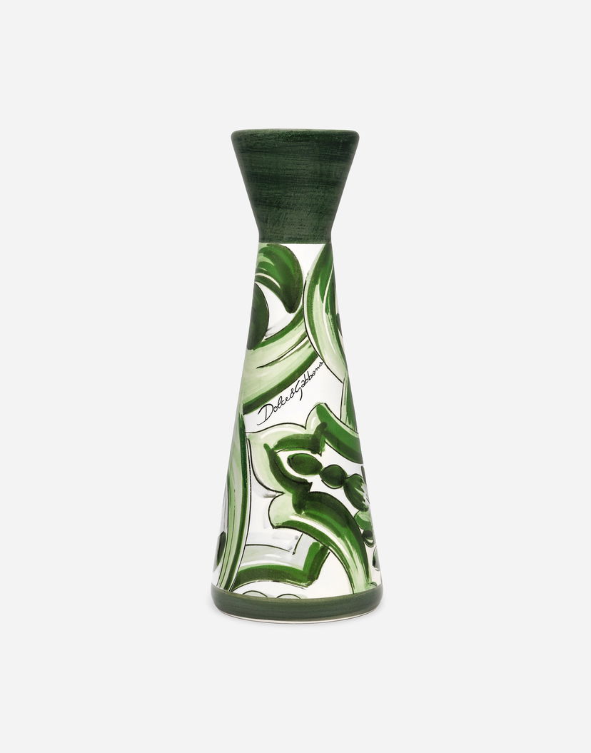 Home decor Dolce & Gabbana Dolce & Gabbana Ceramic Candle Holder Zelené | TCC187TCACDUV001