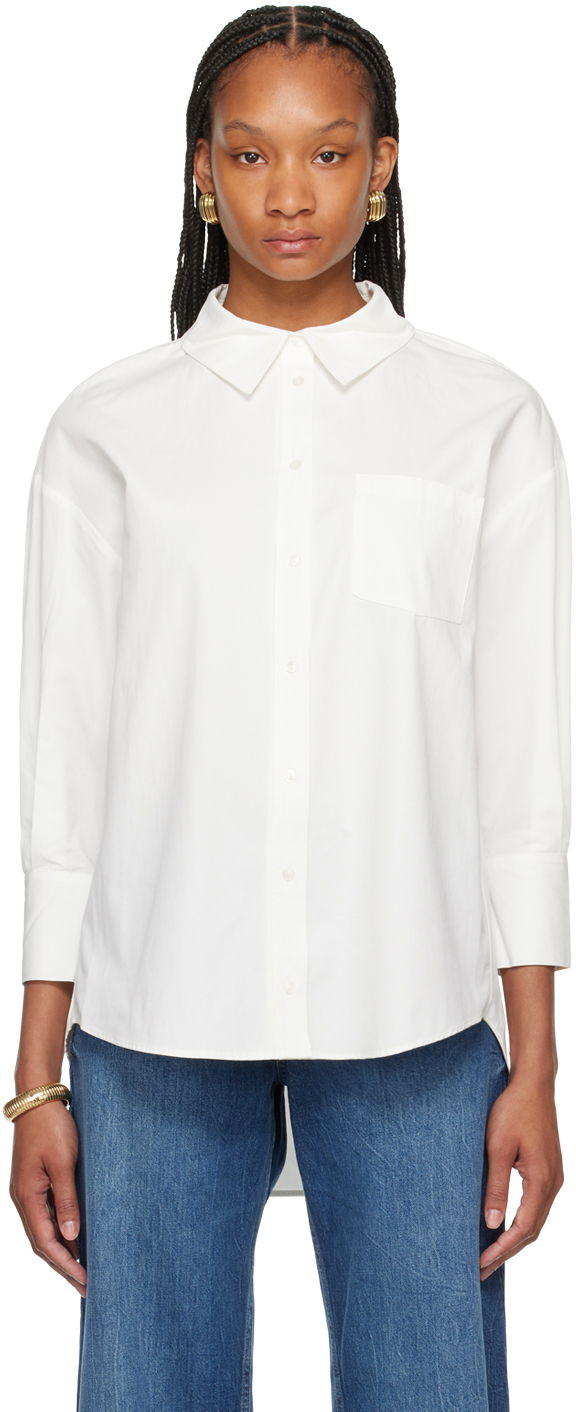 Košeľa Anine Bing Oversized Shirt Biela | A-09-2006-100, 0