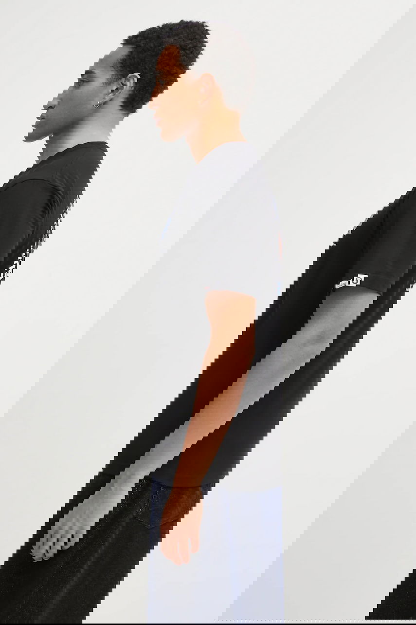 Tričko AAPE by A Bathing Ape AAPE Basic T-Shirt with Print Čierna | AAPTEM1732XXP, 1