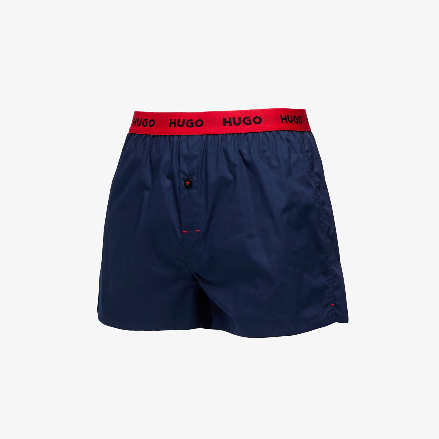 Boxerky BOSS HUGO BOSS Woven Boxer Shorts, 3-Pack Modrá | 50532565-974, 1