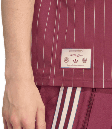 Dres adidas Performance Ajax Amsterdam Terrace Icons Soccer Jersey Vínová | JM7348, 2