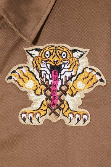 Bunda BBC IceCream ICECREAM Tiger Work Oversize Jacket Hnedá | IC24203, 5