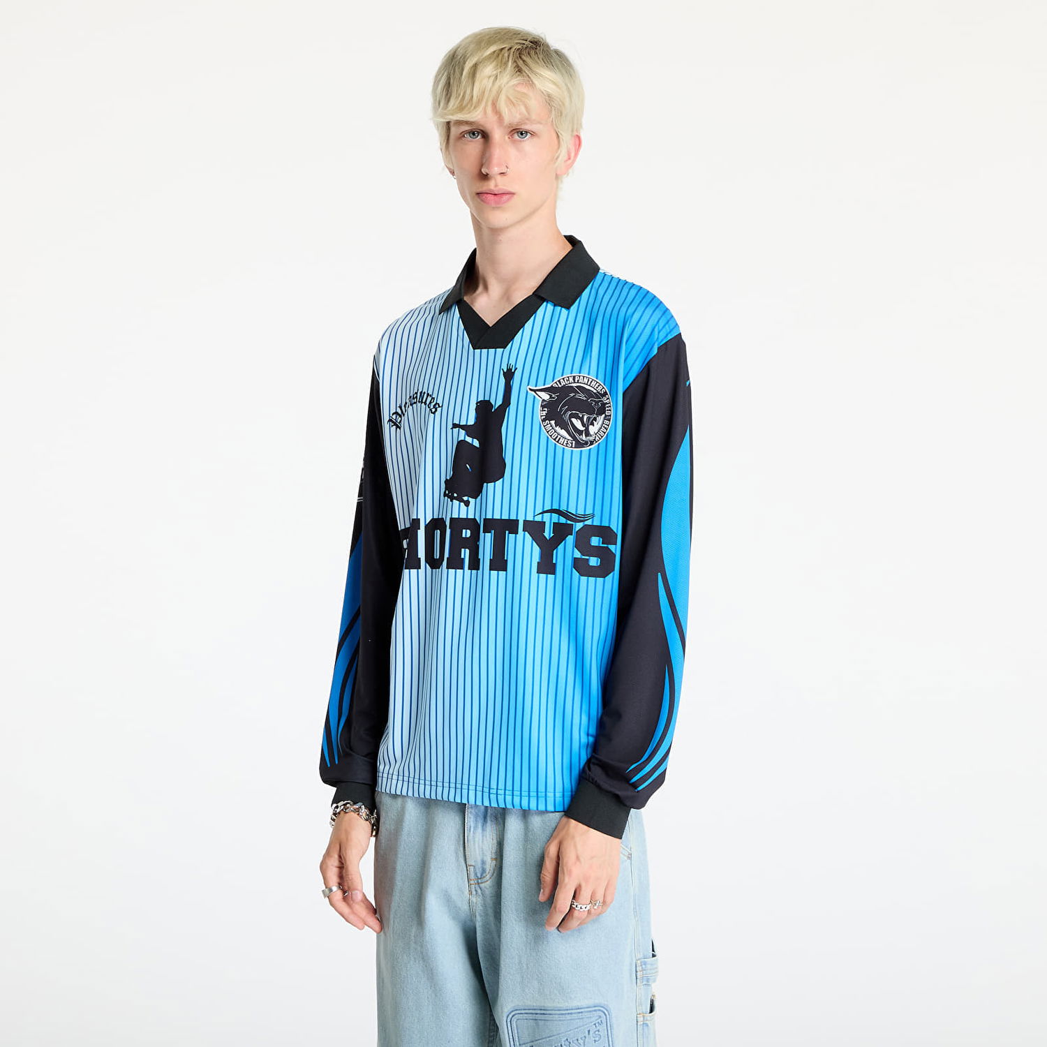 Dres Pleasures Dream Goalie Jersey Blue Modrá | P24F003 BLUE, 0