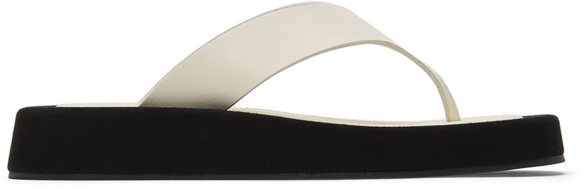 Oblečenie The Row The Row Ginza Platform Sandals Čierna | F1138-L6525