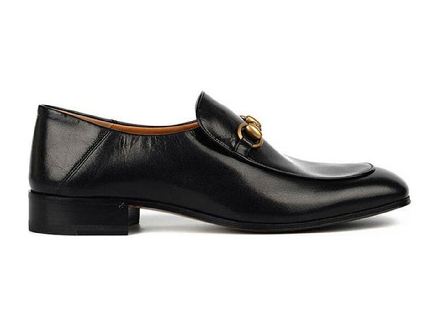 Tenisky a topánky Gucci Horsebit Slip On Loafer Gold-Tone 'Black' Leather (W) Čierna | 571050 0G0V0 1000, 0