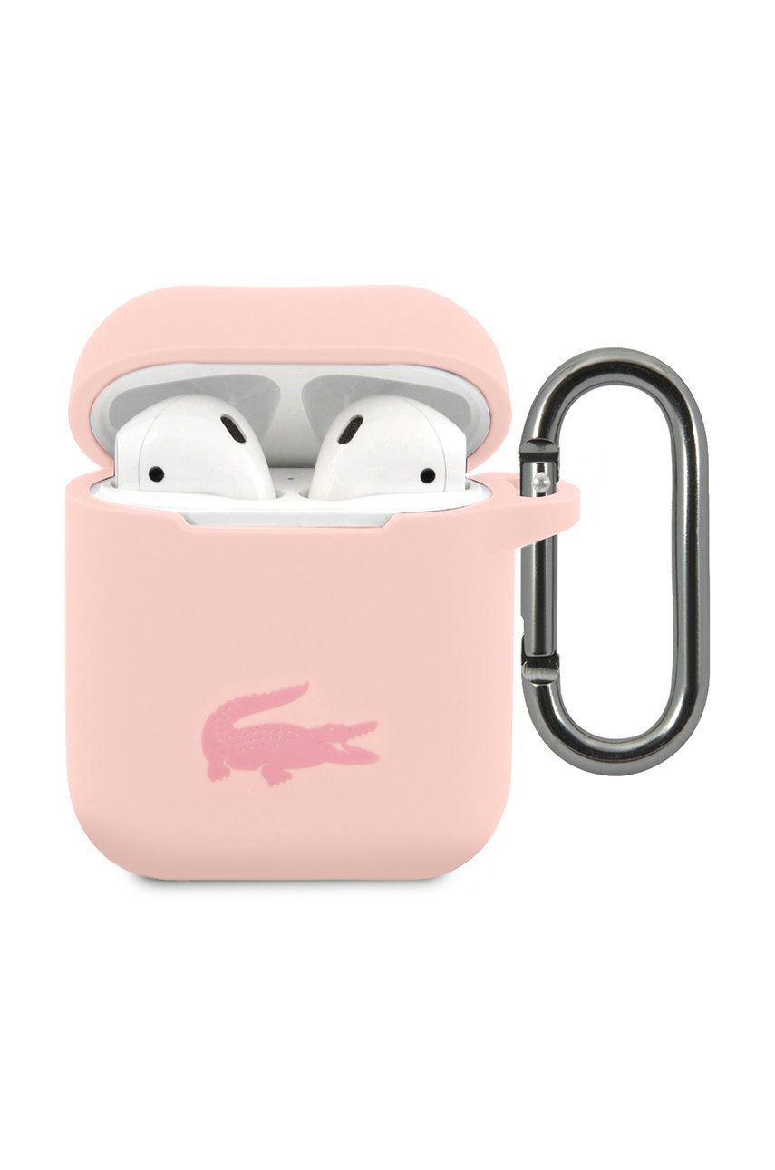 Kľúčenka Lacoste Lacoste Airpods Cover Ružová | LCA2SI, 0