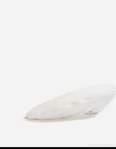 Baretka Dolce & Gabbana Linen Twill Flat Cap With Logo Embroidery Biela | GH587ZFU4L0W0001, 2