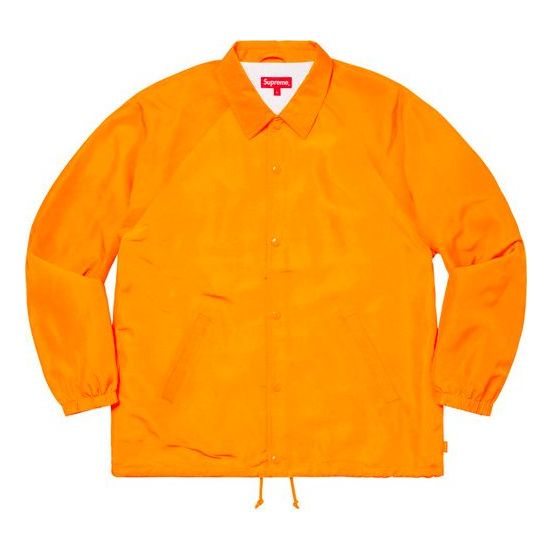 Vetrovka Supreme Coaches Jacket Oranžová | SUP-SS20-709